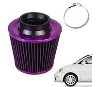 Filtro 'aria a cono per auto, filtri di aspirazione 'aria universali da 76 mm, multifunzionali, per aria fredda, ricambio ad alto flusso, adattatori di aspirazione a freddo per motori sportivi