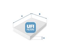 Ufi F.Abitacolo Audi A4 53.032.00