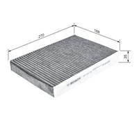 Bosch R2549 - Filtro abitacolo ai carboni attivi