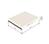 Filtro aria abitacolo BOSCH FORD C-MAX II (DXA/CB7, DXA/CEU) 1.0 EcoBoost 1 9...