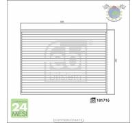 Filtro aria abitacolo Febi per BMW iX I20 xDrive