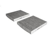 Filtro, Aria abitacolo FILTRON K 1260A-2x per BMW 5 (F10) 3 2010-2016