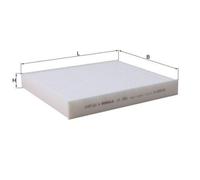 MAGNETI MARELLI 154072491243 Filtro abitacolo