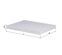 Knecht LA 463 Filtro Abitacolo