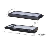 Filtro Aria Abitacolo Mahle LAK 346/S per Mazda