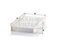 MANN-FILTER filtro abitacolo CU2747 particolato 270x157x30 mm