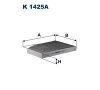 Filtro, Aria abitacolo per ALPINA BMW TOYOTA 2 3 4 B3 B4 D3 D4 i4 SUPRA X3 X4 XD