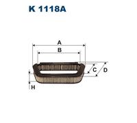 Filtro, Aria abitacolo per AUDI A8
