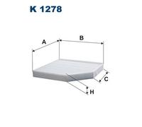 Filtro, Aria abitacolo per AUDI PORSCHE A4 A4 Allroad A5 MACAN Q5