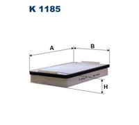 Filtro, Aria abitacolo per DAF GINAF TATRA 75 CF CF CF 65 CF 75 CF 85 PHOENIX X-