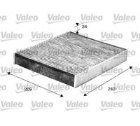Filtro aria abitacolo Valeo PROTECT 698883 Filtro anti polline al carbone attivo Protezione contro il polline, la polvere, i batteri, i gas e i cattivi odori
