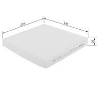 Filtro, Aria abitacolo per GREAT WALL HAVAL HONDA HONDA (DONGFENG) ACCORD CIVIC