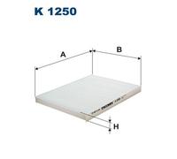 Filtro, Aria abitacolo per HYUNDAI KIA ix20 VENGA