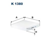 Filtro, Aria abitacolo per IVECO YAMAHA DAILY RD