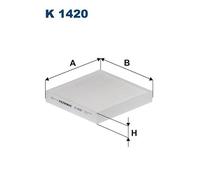 Filtro, Aria abitacolo per KIA PICANTO