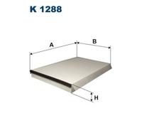 Filtro cabina FILTRON K1288