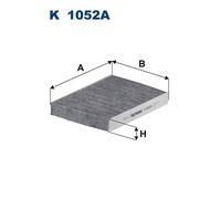 Filtro, Aria abitacolo per NISSAN RENAULT CLIO KANGOO KUBISTAR MEGANE THALIA