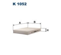 Filtro cabina FILTRON K1052