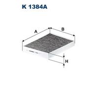 Filtro cabina FILTRON K1384A