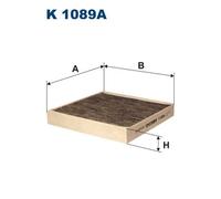 Filtro cabina FILTRON K1089A