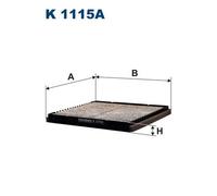 Filtro, Aria abitacolo per VOLVO S40 V40