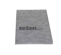 PURFLUX Filtro abitacolo AHC126 Filtro al carbone attivo Altezza: 25 Larghezza: 245 Lunghezza: 355