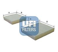 Filtro, Aria abitacolo - UFI 53.143.00