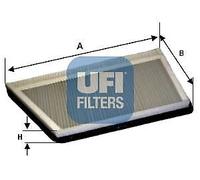 Filtro, Aria abitacolo - UFI 54.194.00