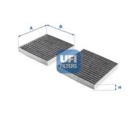 UFI Filters 54.241.00 Filtro Aria Abitacolo