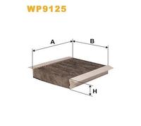 Filtro, Aria abitacolo - WIX FILTERS WP9125