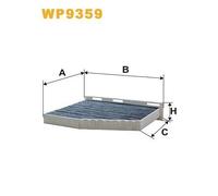 Filtro, Aria abitacolo - WIX FILTERS WP9359