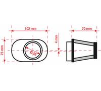 Filtro Aria BMC Conico Ø55mm - FBPF55-70L - 1098120