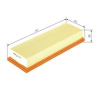 Bosch S3606 - Filtro Aria