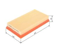 Filtro Aria Bosch 1457433686 per Ford