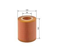 Cartuccia Filtro Aria Motore Bosch Air Filter - 1457433715