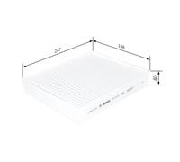 Filtro cabina BOSCH 1 987 435 003