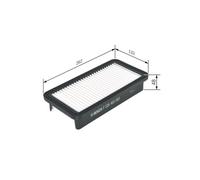 Bosch S0093 - Filtro Aria
