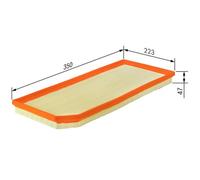 Filtro aria BOSCH F 026 400 181 per VOLVO V70 D5