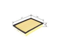 BOSCH F 026 400 303 Filtro aria