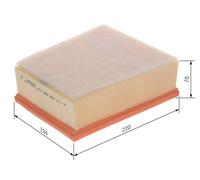 Filtro aria BOSCH F 026 400 559 per RENAULT MEGANE