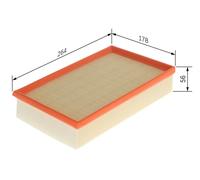 Bosch S0693 - Filtro Aria