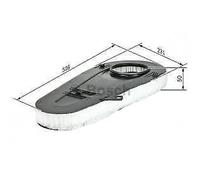 FILTRO ARIA BOSCH F026400365 BMW SERIE 5(F07) 520d/530d 2009>
