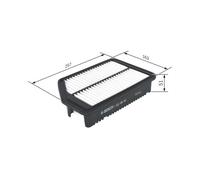 Filtro Aria Bosch F026400481 per Hyundai Kia