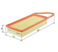 Filtro aria BOSCH per 1 457 433 076