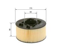 Filtro aria BOSCH per 1 457 433 093