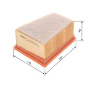 Filtro aria BOSCH per DACIA DUSTER (HS_) 1.6 16V 1 457 433 529