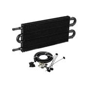 Filtro aria cabina Kit Radiatore Olio Motore Universale A 4 E 6 File, In Alluminio, Con Telecomando Da 5/16", Con Kit Tubo Flessibile filtro abitacolo(BLACK 6row 1set)