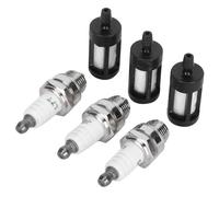 Filtro 'aria Candela di Accensione Set di Filtri del Carburante Adatto per Motosega MS180 MS170 018 017 MS 180 170 Altamente Abbinato Facile da Installare e Sostituire