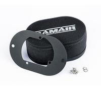 Filtro aria Carb con piastra di base per Pierburg 2E2, 2E3, 2E-E - 100 mm Int Altezza