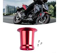 Filtro aria carburatore da 50 mm per PWK per PE VM, lega di alluminio, ottimizza la resistenza e lo stile della moto (rosso)